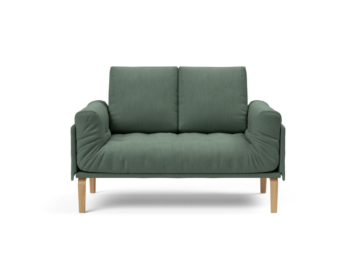 Rollo Bow Klappsofa 80 mit Gestellbezug Spring in 518 Elegance Green präsentiert im Onlineshop von KAQTU Design AG. Bettsofa ist von Innovation Living
