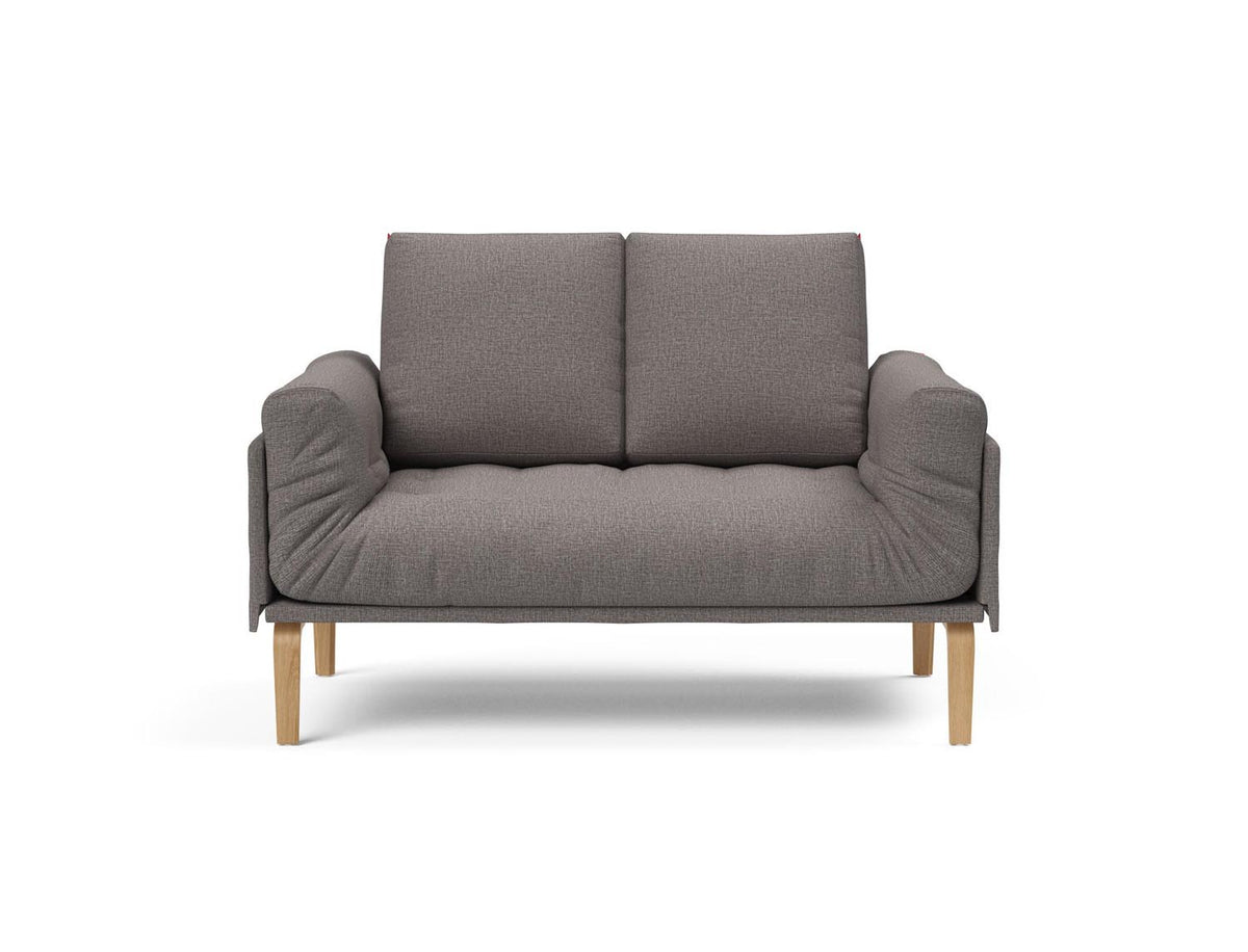 Rollo Bow Klappsofa 80 mit Gestellbezug Spring in 521 Mixed Dance Grey präsentiert im Onlineshop von KAQTU Design AG. Bettsofa ist von Innovation Living