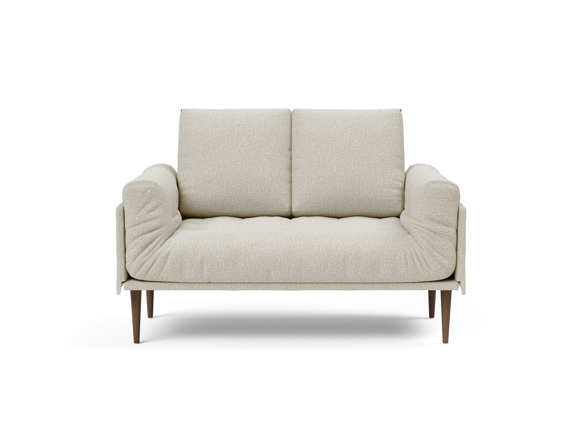 Rollo Styletto Klappsofa 80 mit Gestellbezug Spring in 527 Mixed Dance Natural präsentiert im Onlineshop von KAQTU Design AG. Bettsofa ist von Innovation Living