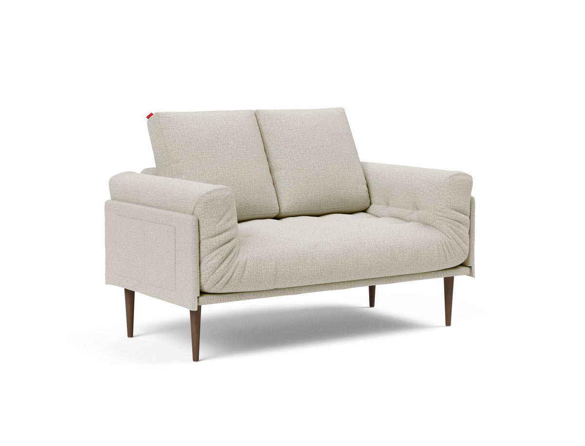 Rollo Styletto Klappsofa 80 mit Gestellbezug Spring in 527 Mixed Dance Natural präsentiert im Onlineshop von KAQTU Design AG. Bettsofa ist von Innovation Living