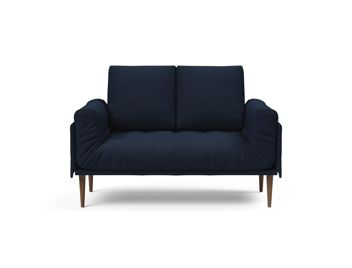 Rollo Styletto Klappsofa 80 mit Gestellbezug Spring in 528 Mixed Dance Blue präsentiert im Onlineshop von KAQTU Design AG. Bettsofa ist von Innovation Living