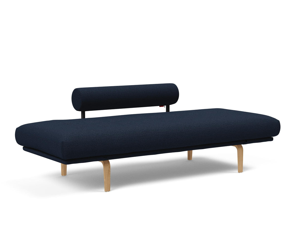 Rollo Bow Klappsofa 80 mit Gestellbezug Spring in 528 Mixed Dance Blue präsentiert im Onlineshop von KAQTU Design AG. Bettsofa ist von Innovation Living
