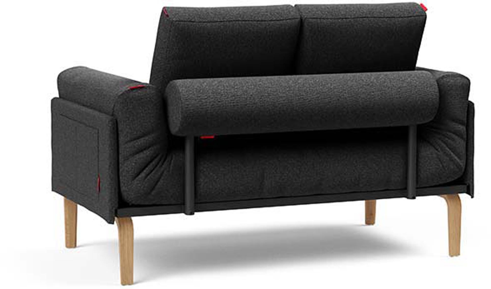 Entdecken Sie das Rollo Bow Klappsofa 80 von Innovation Living – vielseitig, komfortabel und ideal für modernes Wohnen auf kleinem Raum.