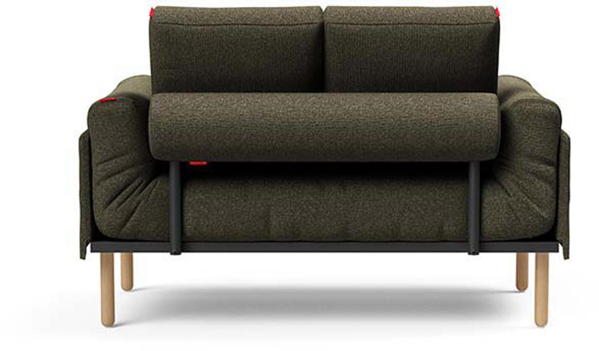 Entdecken Sie das Rollo Stem Klappsofa 80 Spring von Innovation Living – stilvolles Design trifft auf funktionale Flexibilität für Ihr Zuhause.