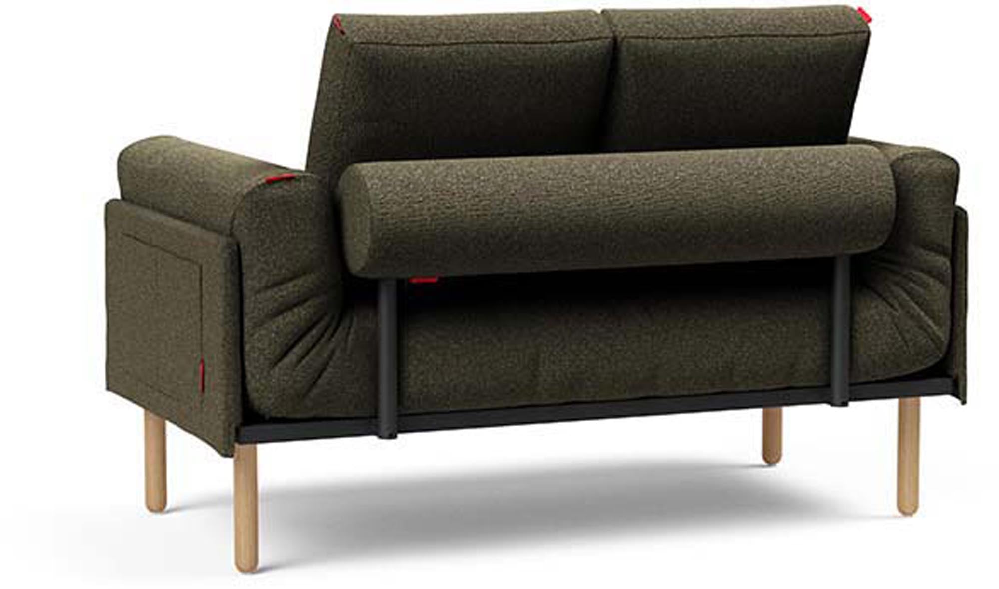 Erleben Sie das Rollo Stem Klappsofa 80 Spring von Innovation Living – eine perfekte Kombination aus modernem Stil und praktischer Vielseitigkeit für jeden Raum.