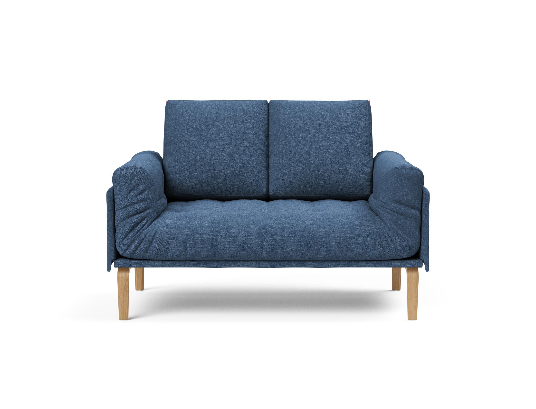 Erleben Sie das Rollo Bow Klappsofa 80 von Innovation Living – ein stilvolles, anpassbares Möbelstück, das Komfort und Funktionalität für kleine Räume vereint.