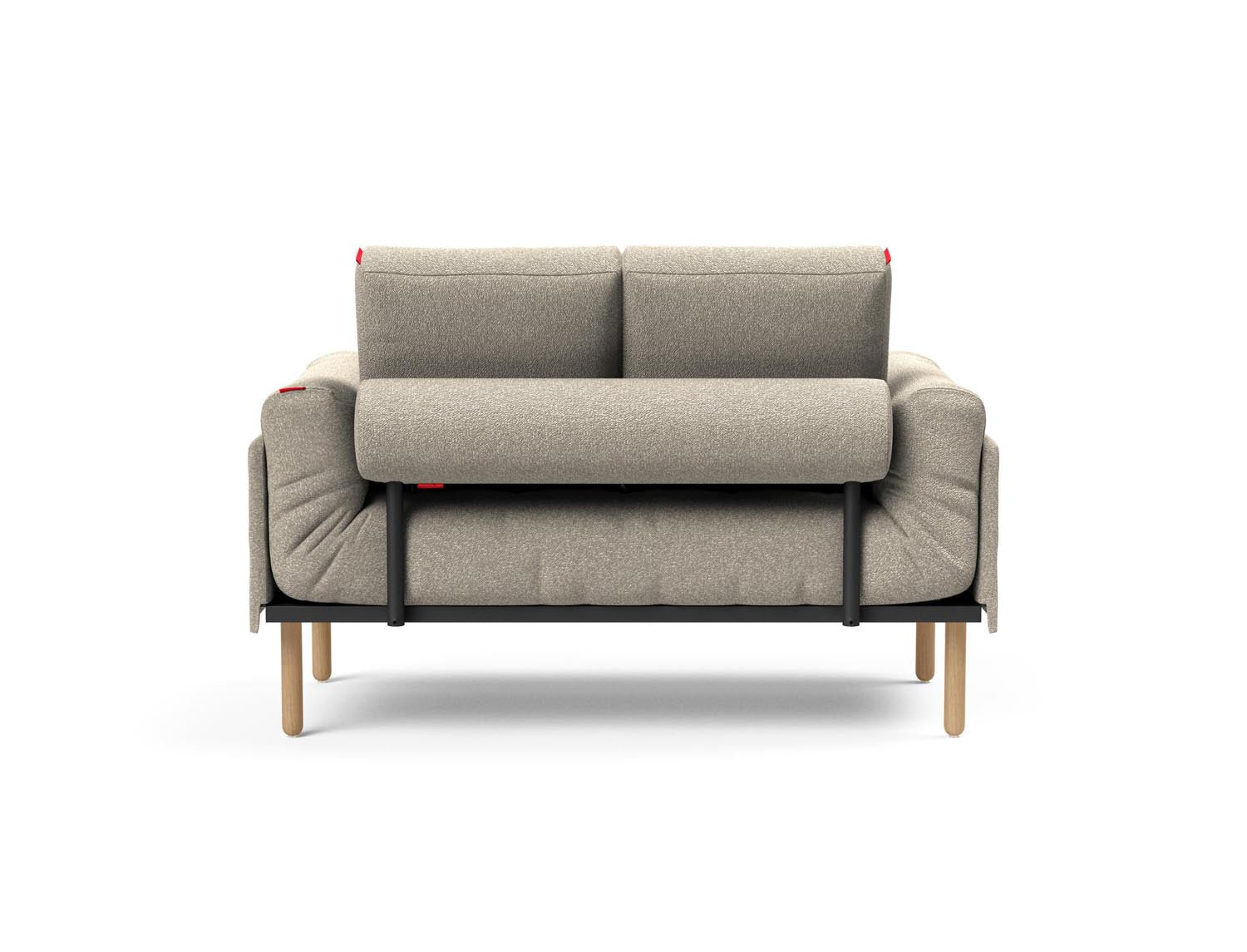 Erleben Sie das Rollo Stem Klappsofa 80 von Innovation Living – ein stilvolles, funktionales Tagesbett, das Komfort und Anpassungsfähigkeit vereint.