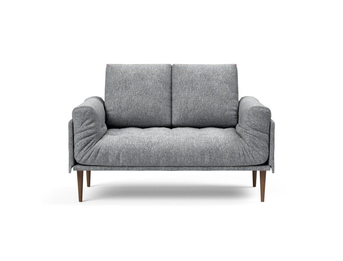 Rollo Styletto Klappsofa 80 mit Gestellbezug Spring in 565 Twist Granite präsentiert im Onlineshop von KAQTU Design AG. Bettsofa ist von Innovation Living