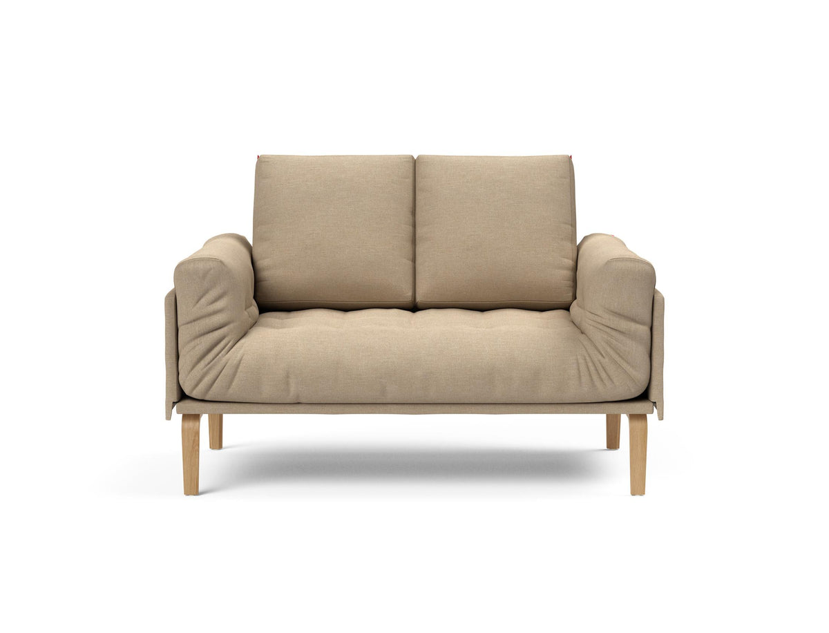 Rollo Bow Klappsofa 80 mit Gestellbezug Spring in 587 Phobos Mocha präsentiert im Onlineshop von KAQTU Design AG. Bettsofa ist von Innovation Living