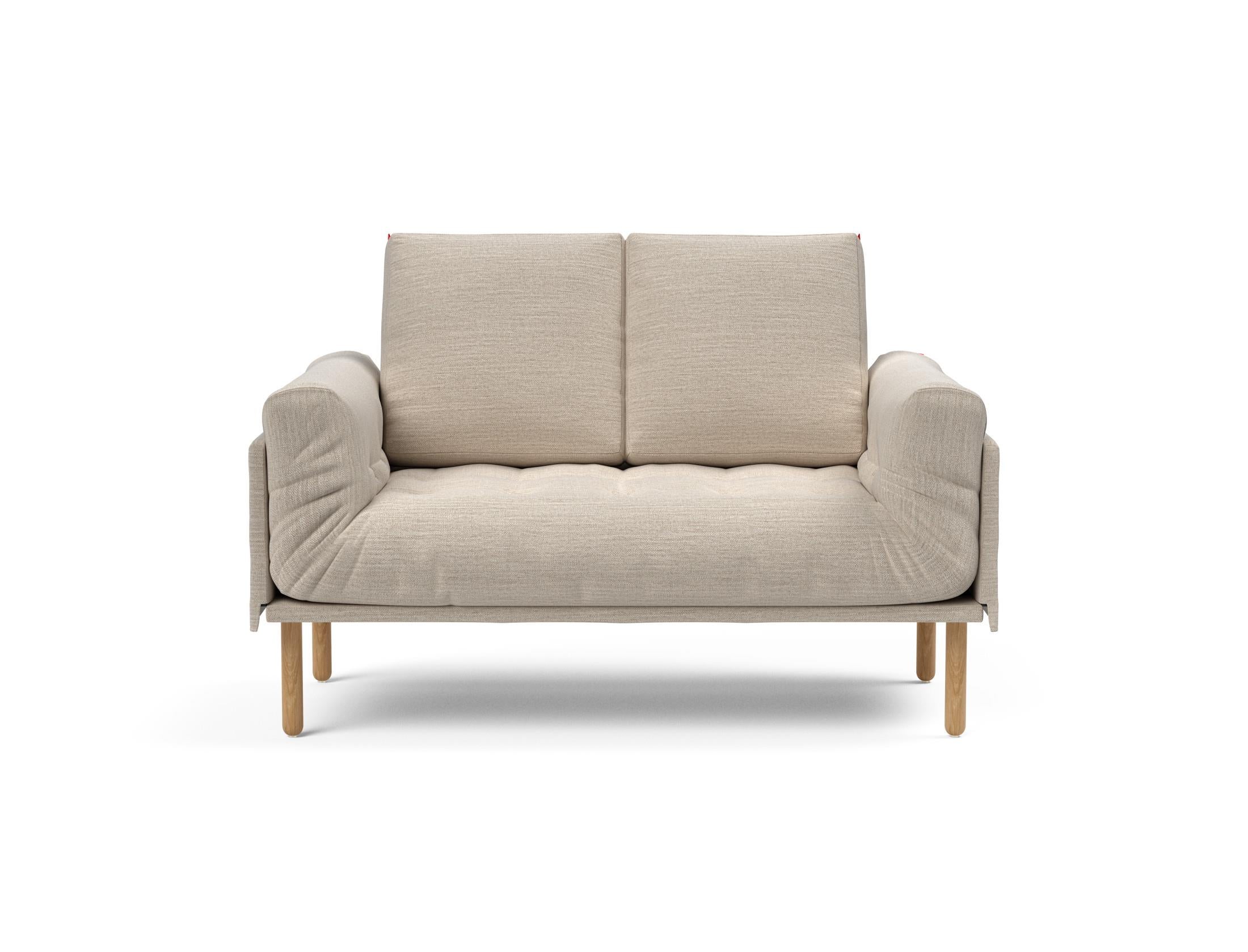 Entdecken Sie das Rollo Stem Klappsofa 80 von Innovation Living – ein elegantes Tagesbett, das durch seine Vielseitigkeit und hochwertigen Materialien besticht.