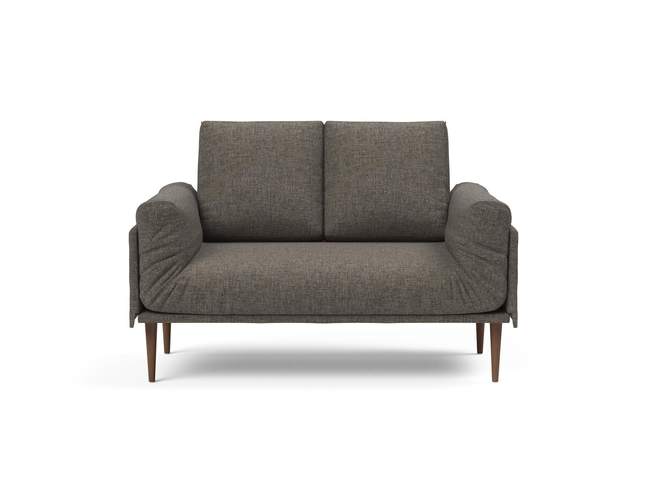 Entdecken Sie das Rollo Styletto Klappsofa 80 von Innovation Living – ein elegantes, flexibles Sofa, ideal für kompakte Wohnräume und vielseitige Anwendungen.