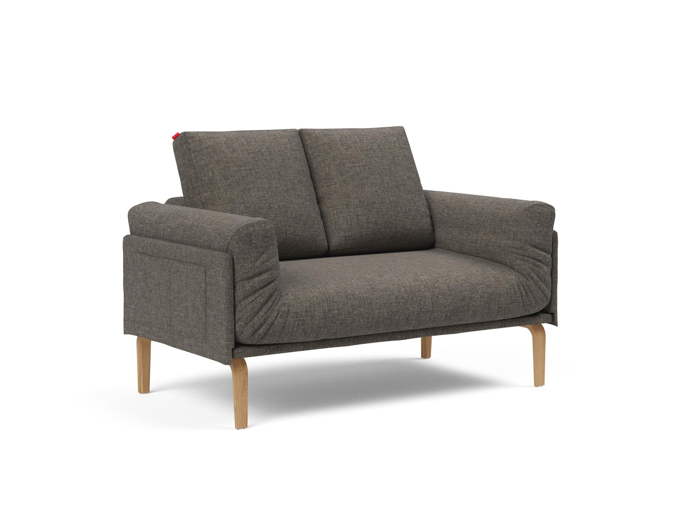 Erleben Sie das Rollo Bow Klappsofa 80 von Innovation Living – ein elegantes, vielseitiges Möbelstück für kleine Räume, das Komfort und Stil vereint.