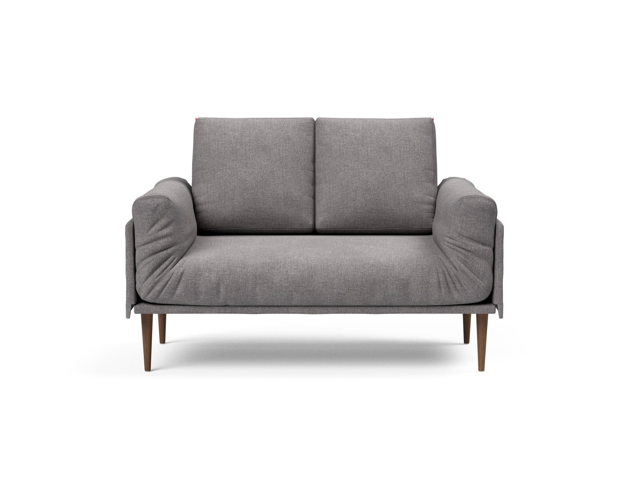Entdecken Sie das Rollo Styletto Klappsofa 80 von Innovation Living – ein elegantes, flexibles Sofa, ideal für kompakte Wohnräume und vielseitige Anwendungen.