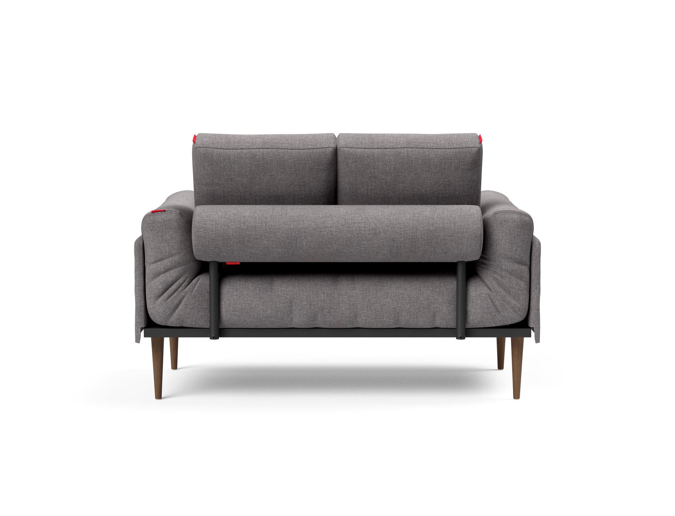 Erleben Sie das Rollo Styletto Klappsofa 80 von Innovation Living – ein stilvolles, multifunktionales Möbelstück, perfekt für kleine Räume und vielseitige Nutzung.