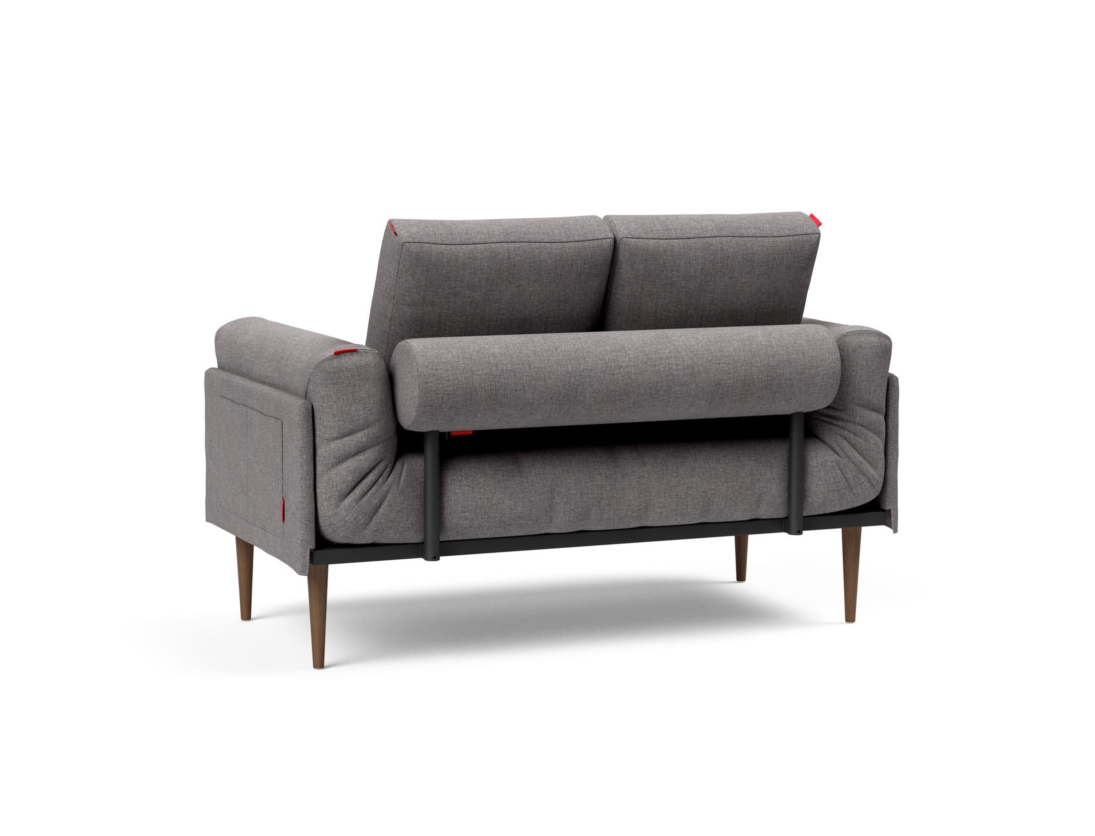 Entdecken Sie das Rollo Styletto Klappsofa 80 von Innovation Living – ein elegantes, flexibles Sofa, ideal für kompakte Wohnräume und vielseitige Anwendungen.
