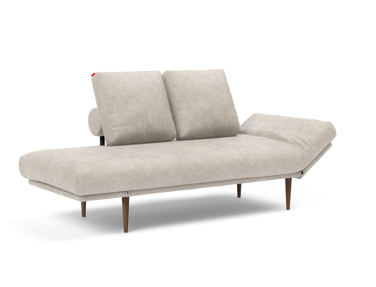 Rollo Styletto Klappsofa 80 mit Cover und Gestellbezug Spring in 280 Avella Sand präsentiert im Onlineshop von KAQTU Design AG. Bettsofa ist von Innovation Living
