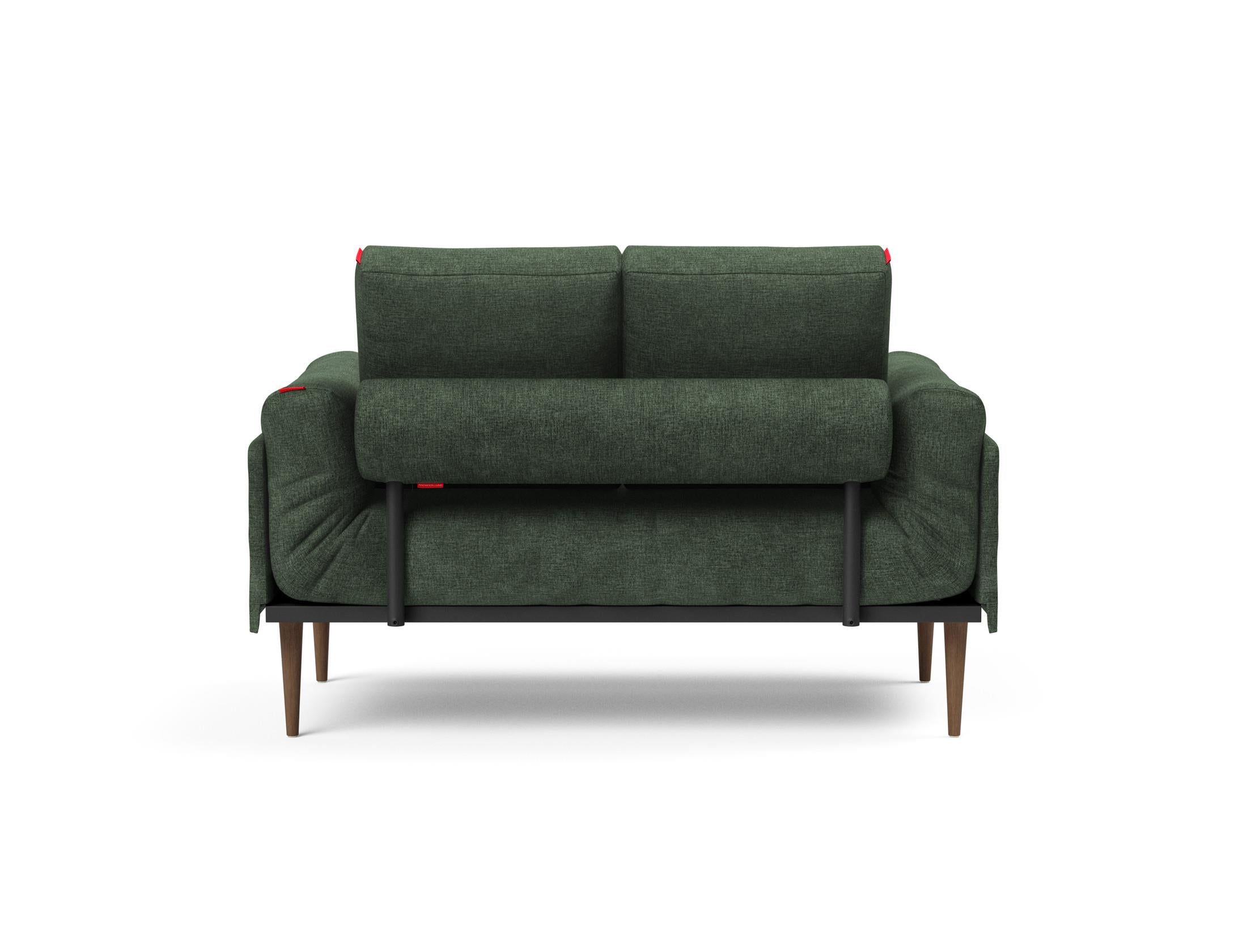 Entdecken Sie das Rollo Styletto Klappsofa 80 von Innovation Living – ein elegantes, flexibles Sofa, ideal für kompakte Wohnräume und vielseitige Anwendungen.