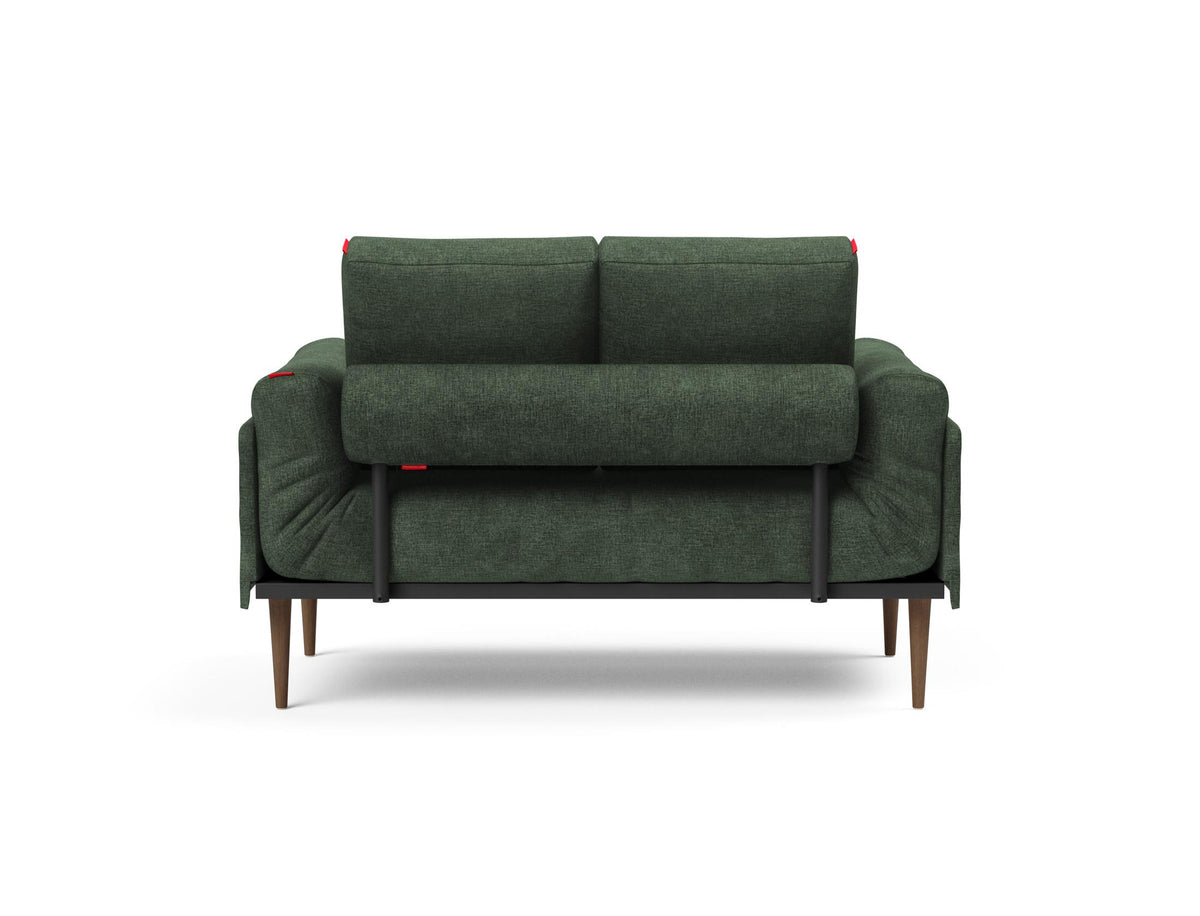 Rollo Styletto Klappsofa 80 mit Cover und Gestellbezug Spring in 281 Avella Pine Green präsentiert im Onlineshop von KAQTU Design AG. Bettsofa ist von Innovation Living