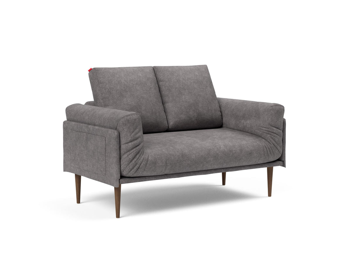 Rollo Styletto Klappsofa 80 mit Cover und Gestellbezug Spring in 282 Avella Warm Grey präsentiert im Onlineshop von KAQTU Design AG. Bettsofa ist von Innovation Living