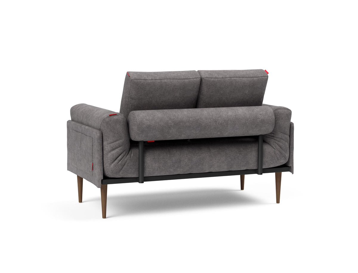 Rollo Styletto Klappsofa 80 mit Cover und Gestellbezug Spring in 282 Avella Warm Grey präsentiert im Onlineshop von KAQTU Design AG. Bettsofa ist von Innovation Living
