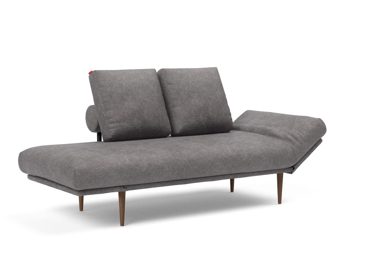 Rollo Styletto Klappsofa 80 mit Cover und Gestellbezug Spring in 282 Avella Warm Grey präsentiert im Onlineshop von KAQTU Design AG. Bettsofa ist von Innovation Living