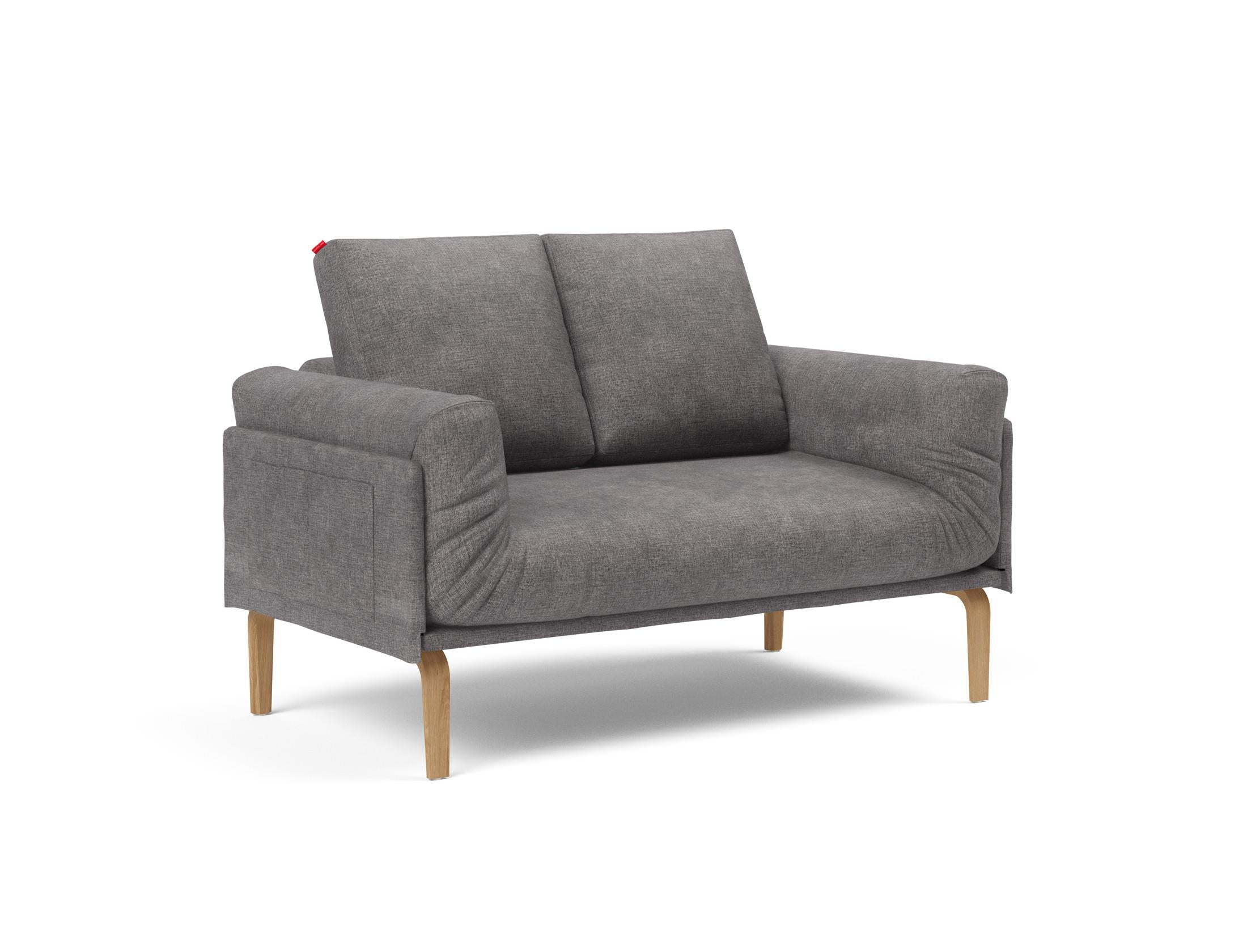 Erleben Sie das Rollo Bow Klappsofa 80 von Innovation Living – ein stilvolles, anpassbares Möbelstück, perfekt für kleine Räume und vielseitige Nutzung.