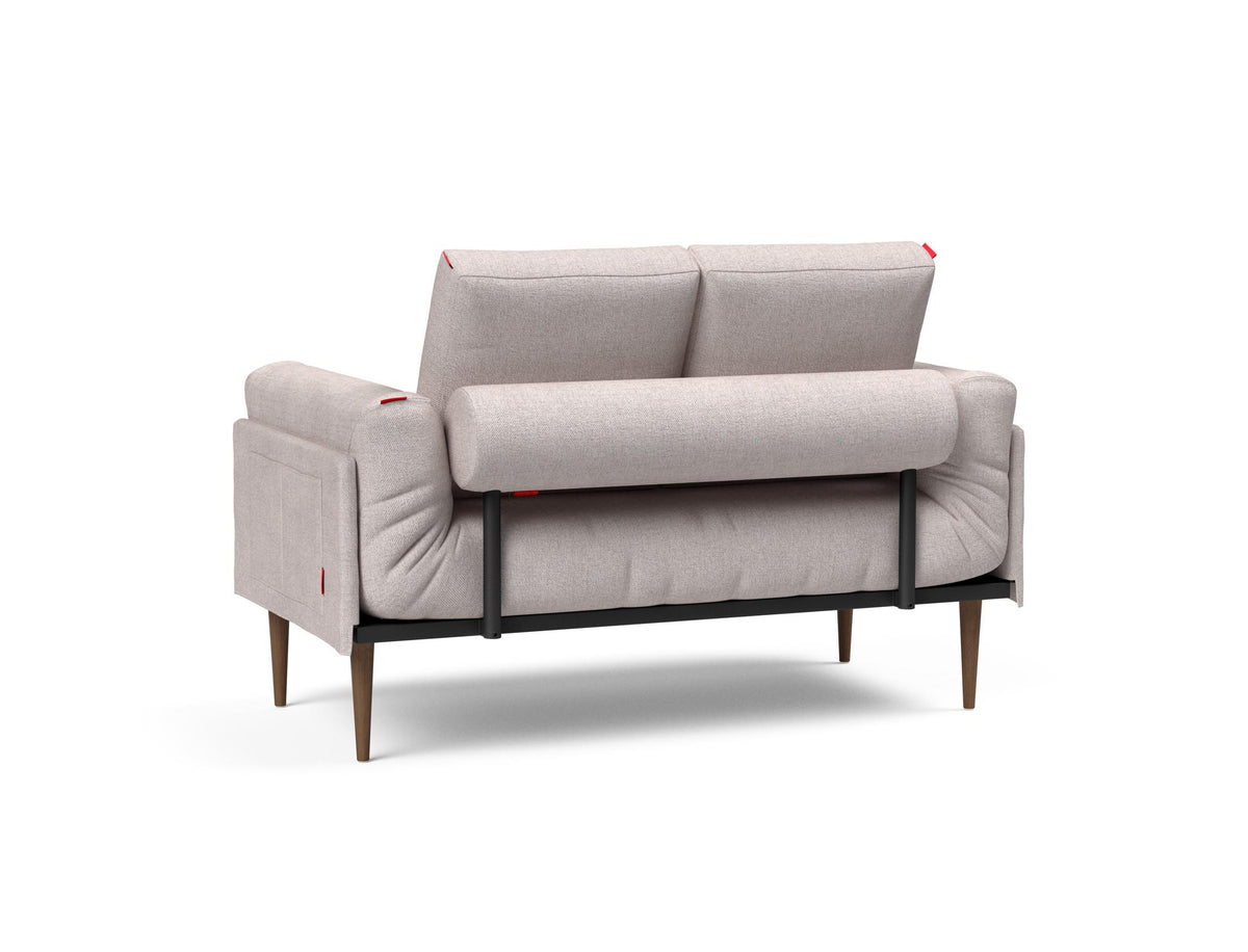 Rollo Styletto Klappsofa 80 mit Cover und Gestellbezug Spring in 300 Weda Sand präsentiert im Onlineshop von KAQTU Design AG. Bettsofa ist von Innovation Living