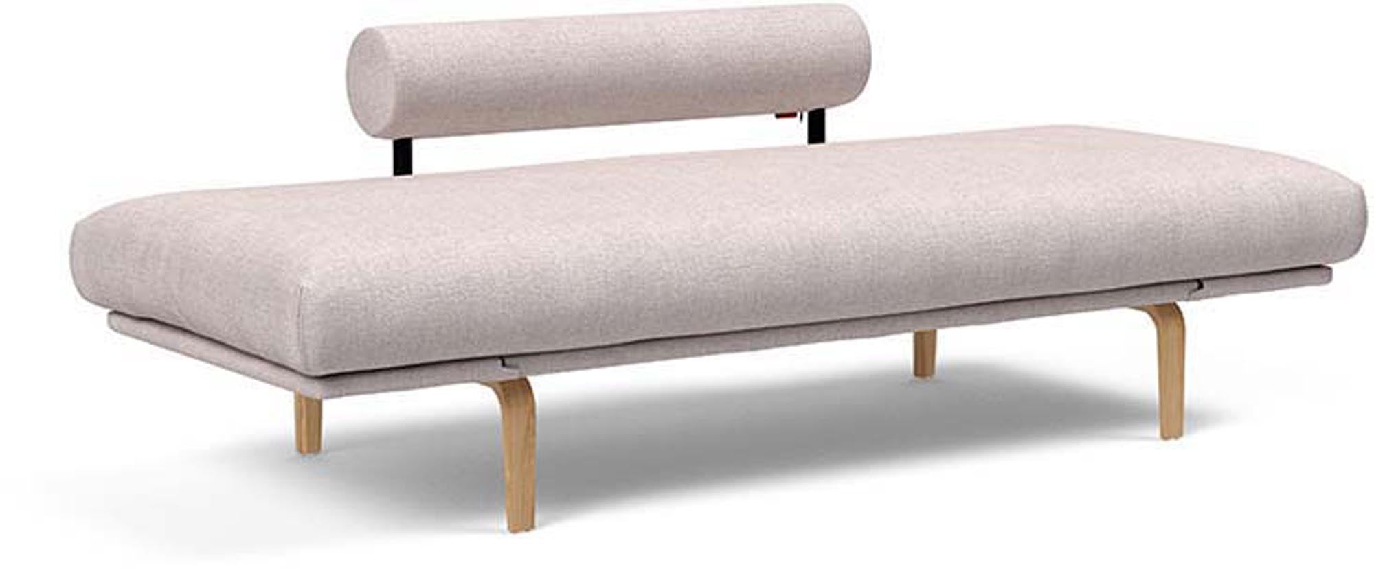 Erleben Sie das Rollo Bow Klappsofa 80 von Innovation Living – ein elegantes, funktionales Möbelstück mit anpassbarer Höhe und hochwertiger Matratze für optimalen Schlafkomfort.
