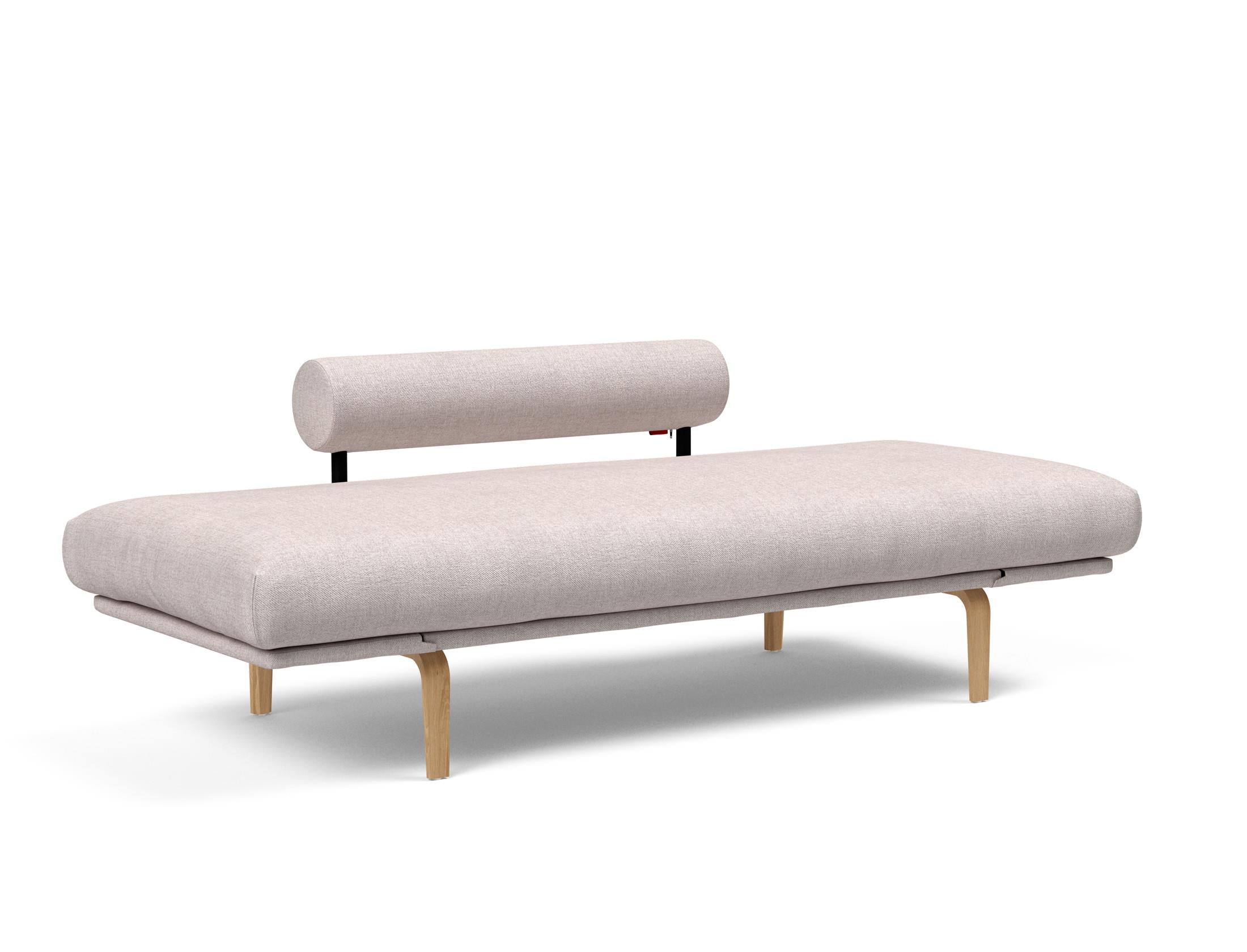 Entdecken Sie das Rollo Bow Klappsofa 80 von Innovation Living – ein elegantes, flexibles Sofa für kompaktes Wohnen, ideal als Tages- oder Gästebett.