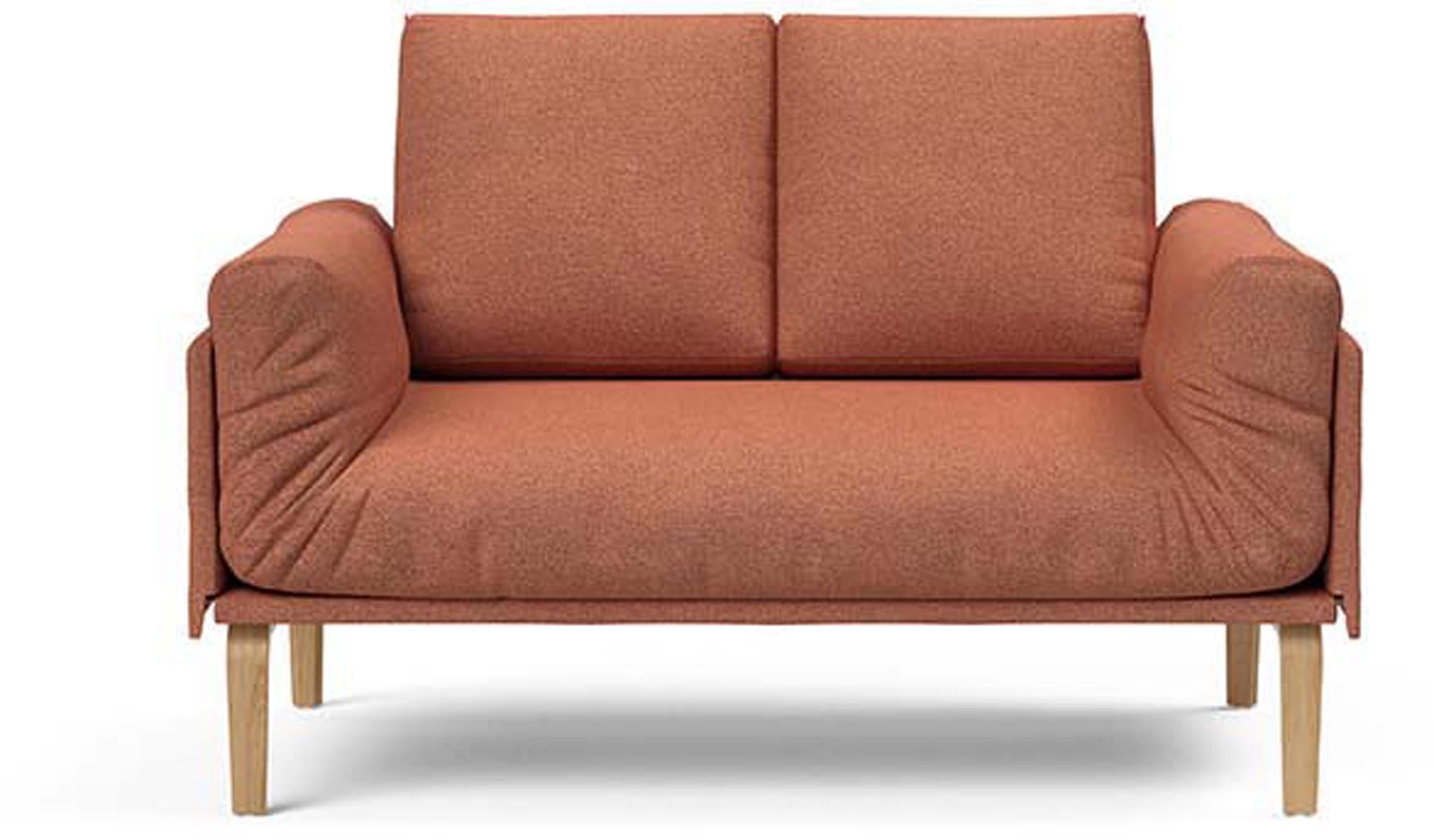 Erleben Sie das Rollo Bow Klappsofa 80 von Innovation Living – ein elegantes Möbelstück, das Komfort und Funktionalität mit dem innovativen Cover Spring vereint.
