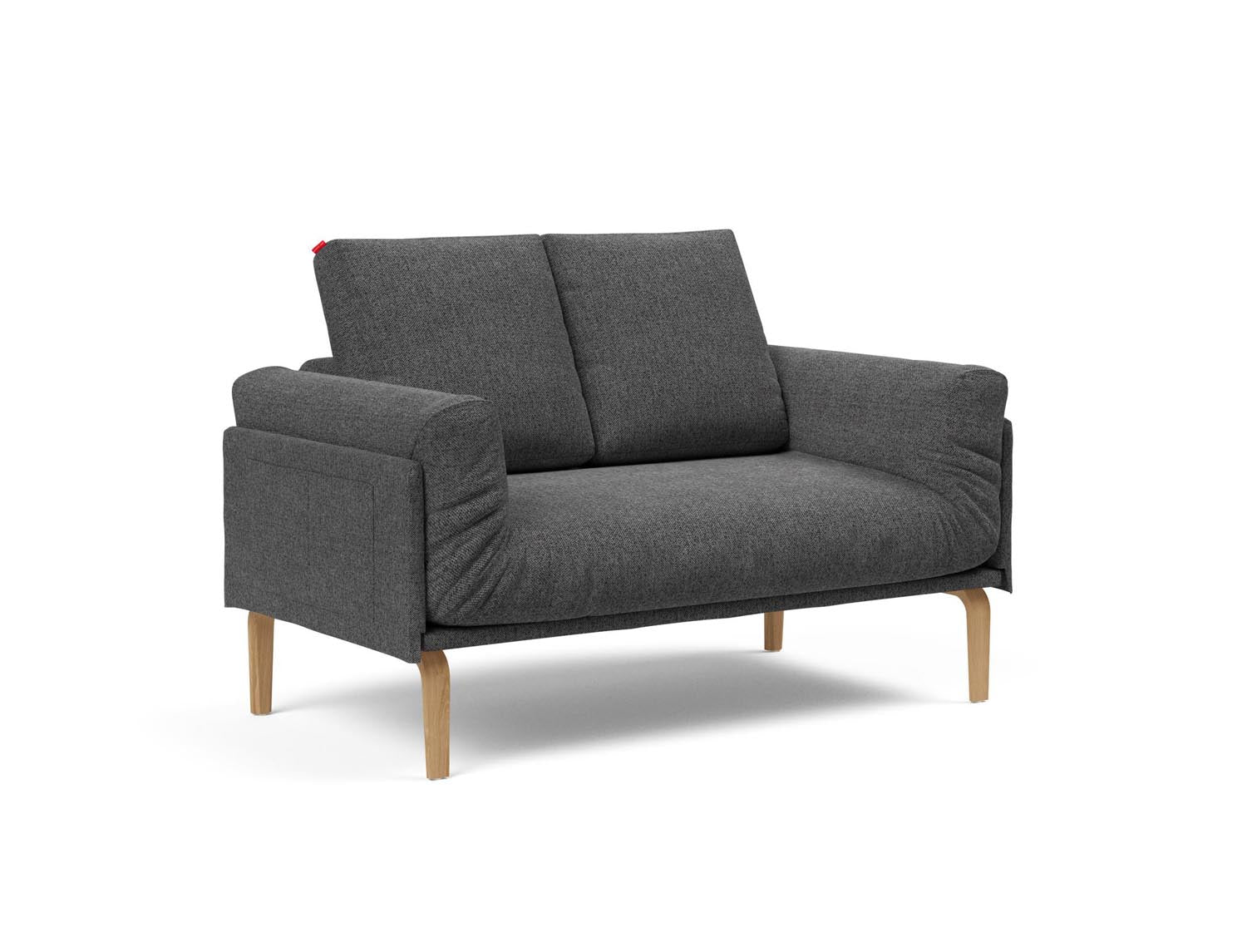 Entdecken Sie das Rollo Bow Klappsofa 80 von Innovation Living – ein elegantes, flexibles Sofa für kompaktes Wohnen, ideal als Tages- oder Gästebett.