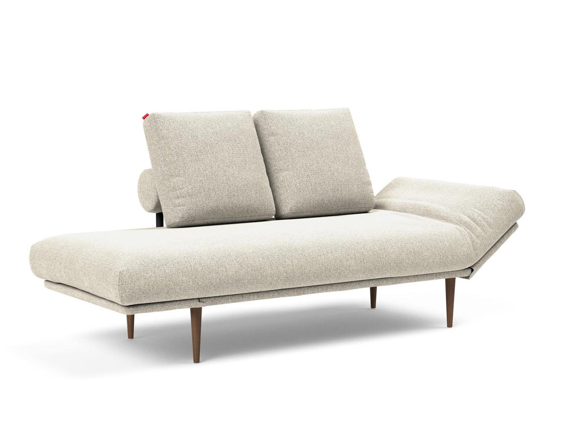 Rollo Styletto Klappsofa 80 mit Cover und Gestellbezug Spring in 357 Taura Off White präsentiert im Onlineshop von KAQTU Design AG. Bettsofa ist von Innovation Living