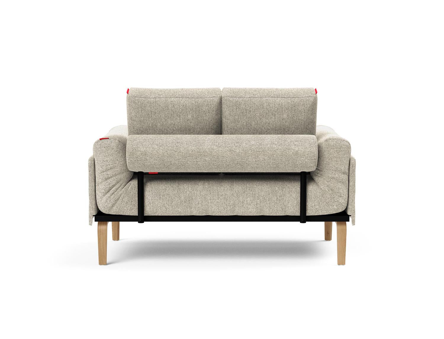 Entdecken Sie das Rollo Bow Klappsofa 80 von Innovation Living – ein elegantes, flexibles Sofa für kompaktes Wohnen, ideal als Tages- oder Gästebett.