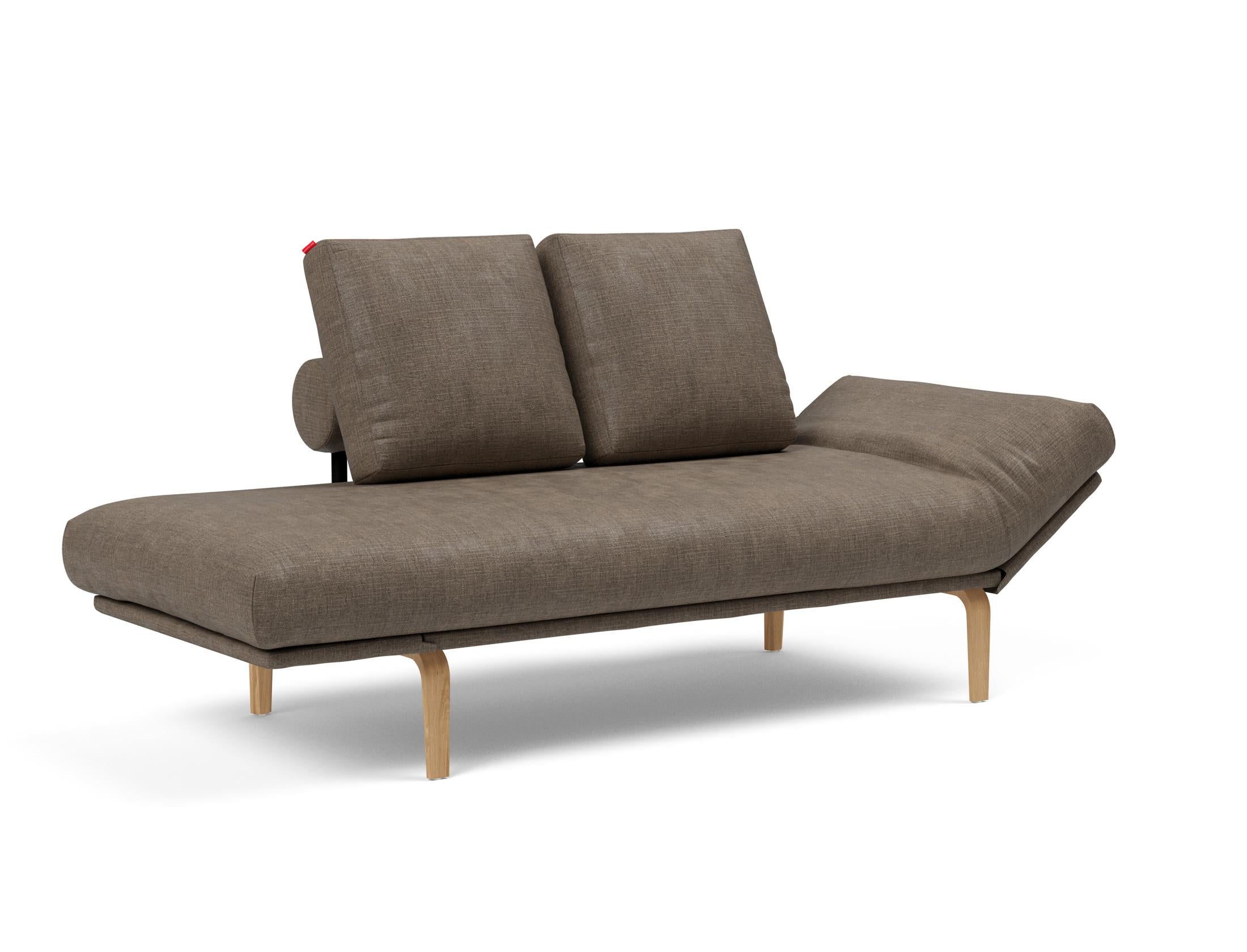Entdecken Sie das Rollo Bow Klappsofa 80 von Innovation Living – ein elegantes, flexibles Sofa für kompaktes Wohnen, ideal als Tages- oder Gästebett.