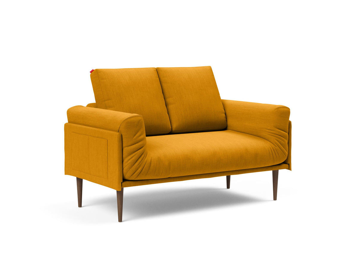 Rollo Styletto Klappsofa 80 mit Cover und Gestellbezug Spring in 507 Elegance Burned Curry präsentiert im Onlineshop von KAQTU Design AG. Bettsofa ist von Innovation Living