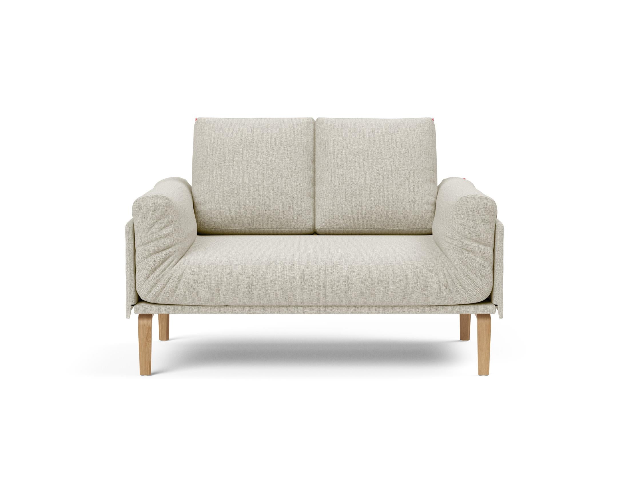 Erleben Sie das Rollo Bow Klappsofa 80 von Innovation Living – ein stilvolles, anpassbares Möbelstück, perfekt für kleine Räume und vielseitige Nutzung.