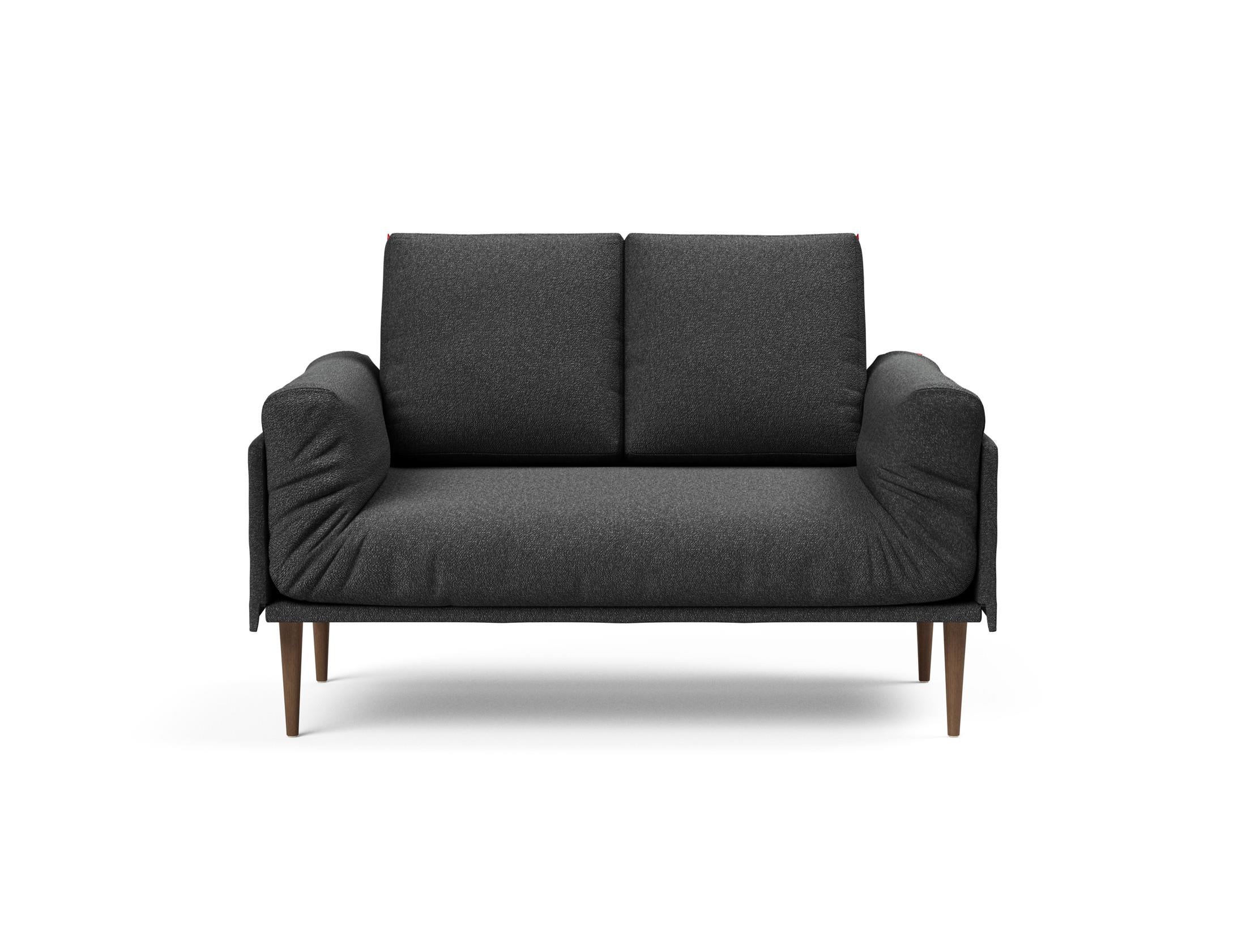 Entdecken Sie das Rollo Styletto Klappsofa 80 von Innovation Living – ein elegantes, flexibles Sofa, ideal für kompakte Wohnräume und vielseitige Anwendungen.