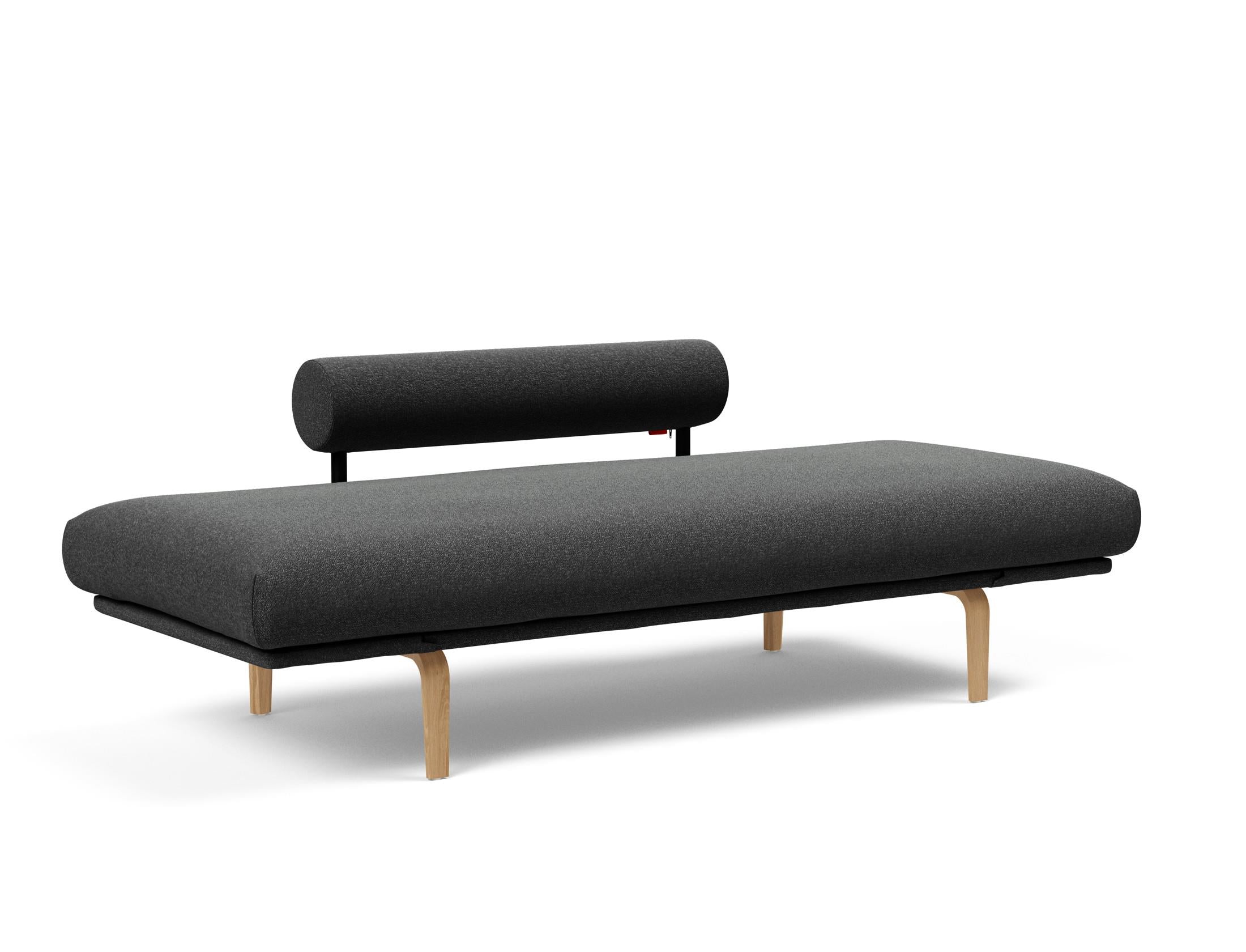 Entdecken Sie das Rollo Bow Klappsofa 80 von Innovation Living – ein elegantes, flexibles Sofa für kompaktes Wohnen, ideal als Tages- oder Gästebett.