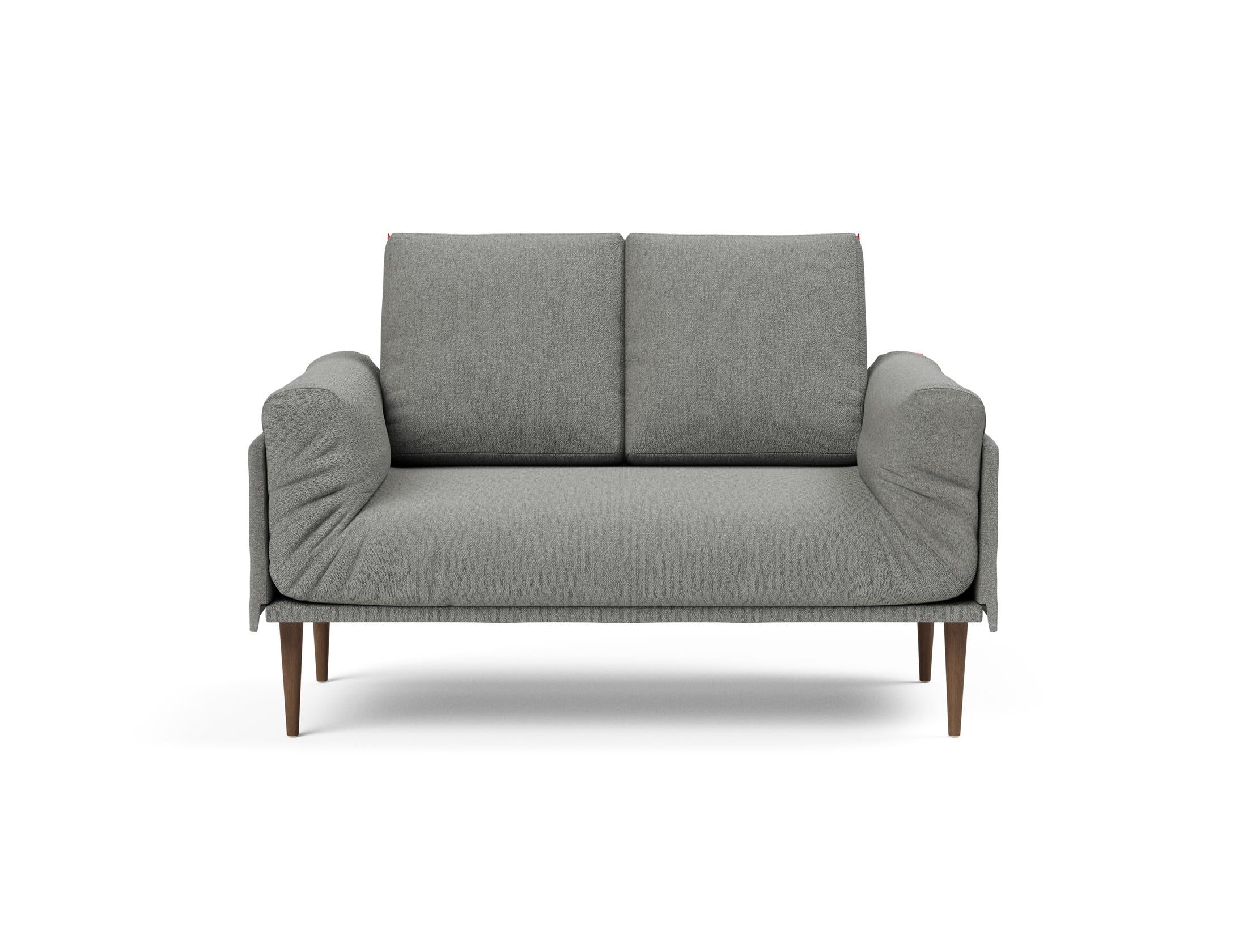 Entdecken Sie das Rollo Styletto Klappsofa 80 von Innovation Living – ein elegantes, flexibles Sofa, ideal für kompakte Wohnräume und vielseitige Anwendungen.