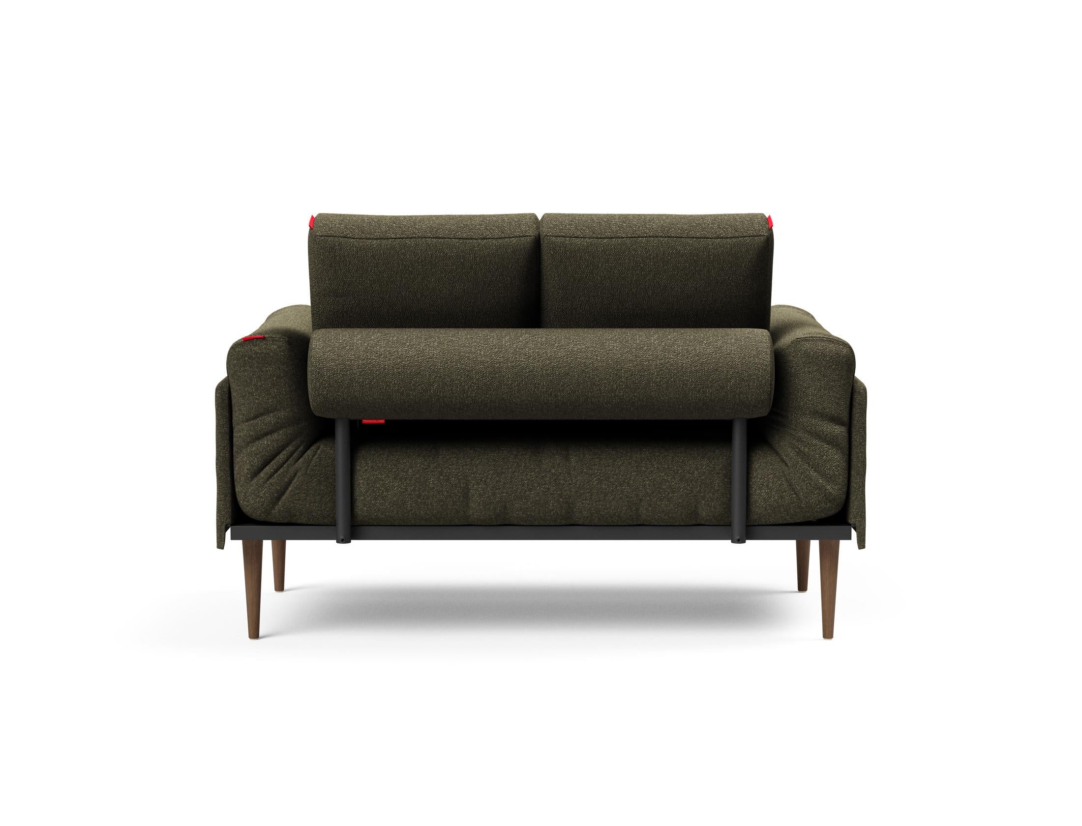 Erleben Sie das Rollo Styletto Klappsofa 80 von Innovation Living – ein stilvolles, multifunktionales Möbelstück, perfekt für kleine Räume und vielseitige Nutzung.