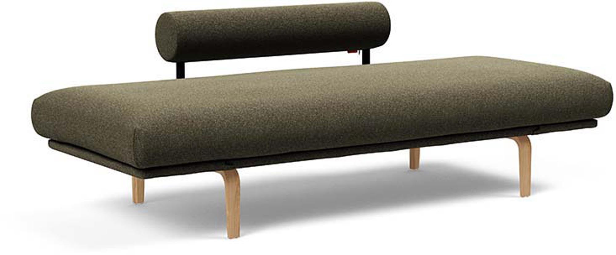 Entdecken Sie das Rollo Bow Klappsofa 80 von Innovation Living – ein stilvolles, funktionales Möbelstück mit anpassbarer Höhe und praktischem Stauraum.