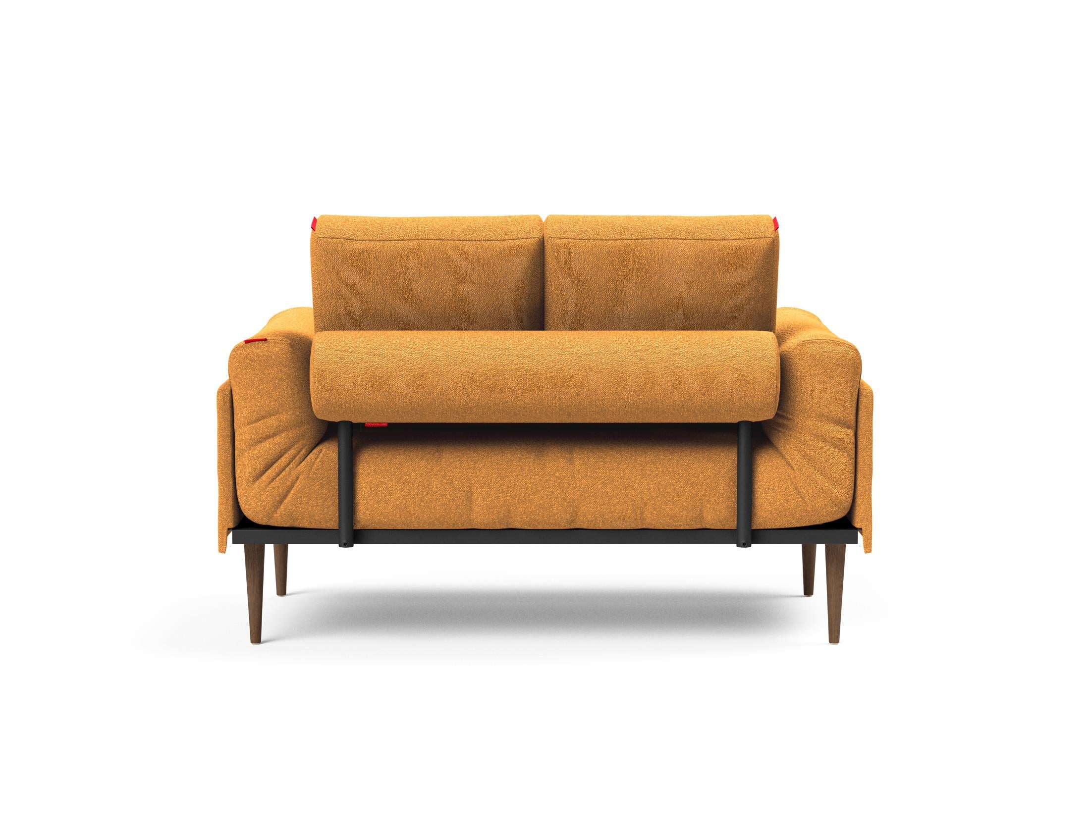 Erleben Sie das Rollo Styletto Klappsofa 80 von Innovation Living – ein stilvolles, multifunktionales Möbelstück, perfekt für kleine Räume und vielseitige Nutzung.