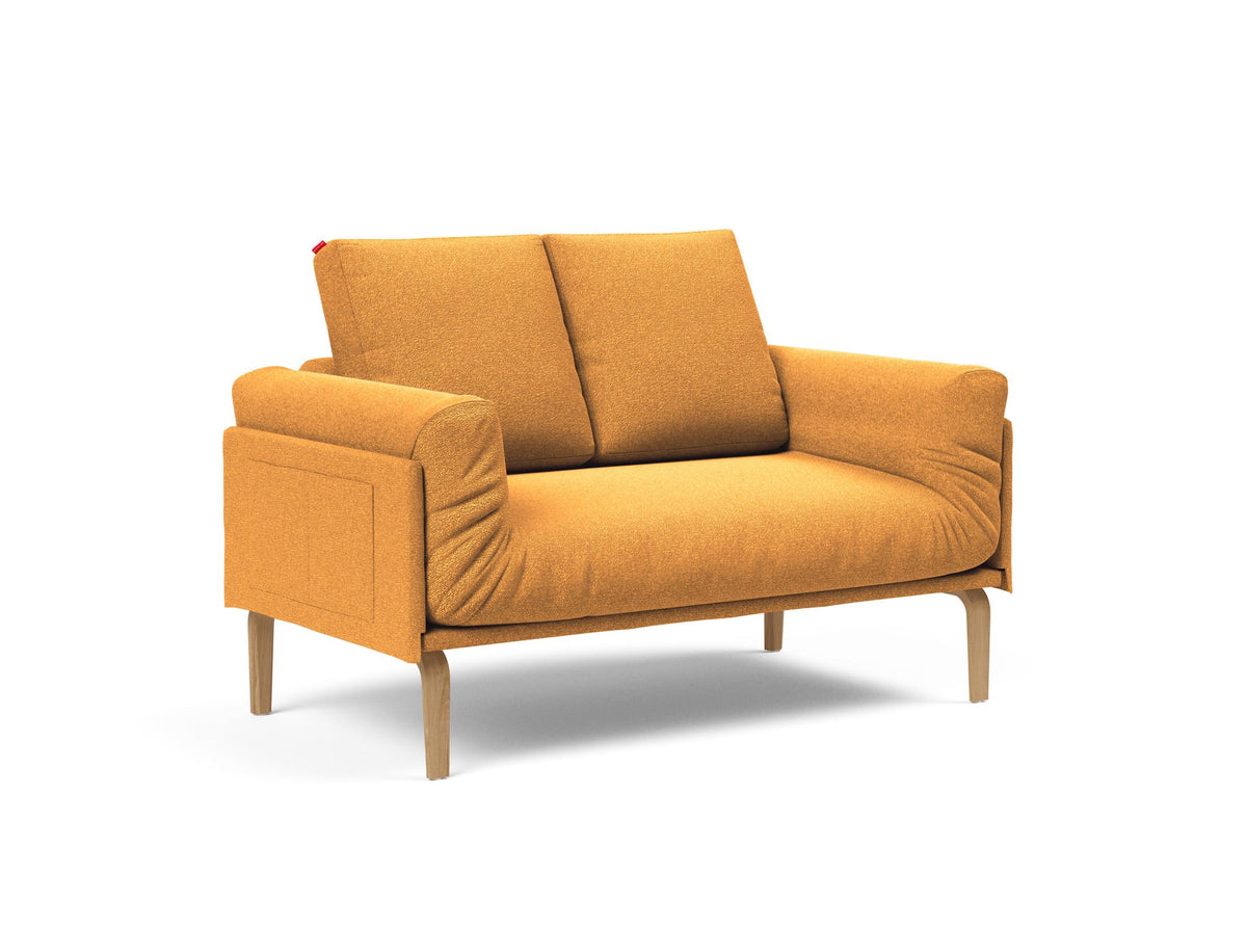 Rollo Bow Klappsofa 80 mit Cover und Gestellbezug Spring in 550 Faunal Black präsentiert im Onlineshop von KAQTU Design AG. Bettsofa ist von Innovation Living