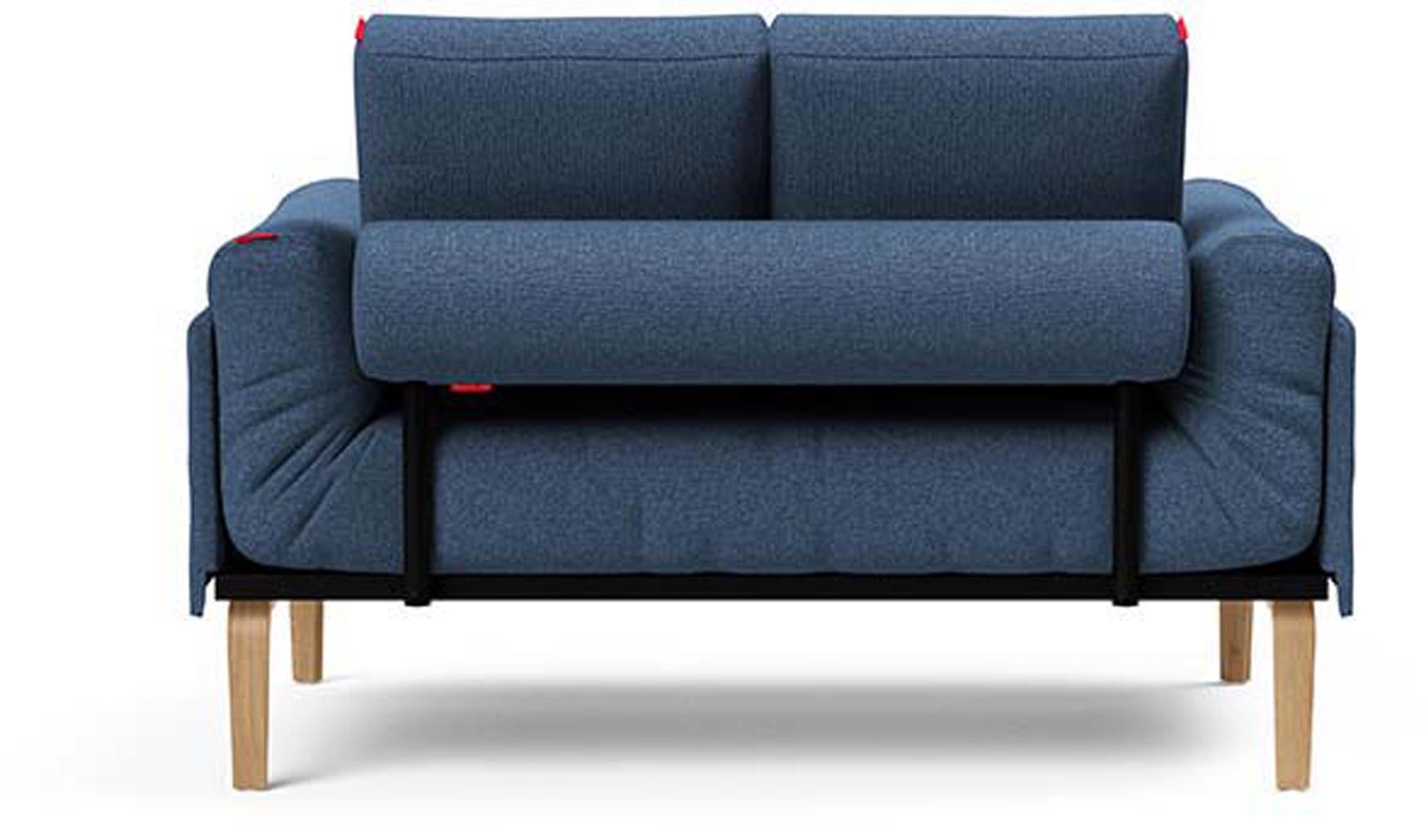 Entdecken Sie das Rollo Bow Klappsofa 80 von Innovation Living – stilvolles Design trifft auf das innovative Cover Spring für optimalen Komfort und Flexibilität.