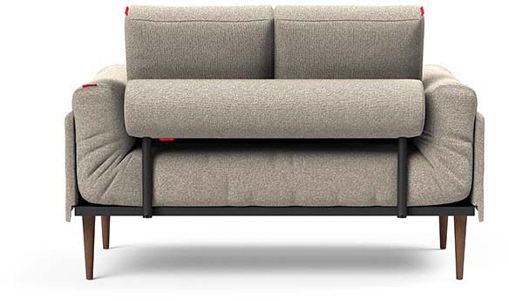 Erleben Sie das Rollo Styletto Klappsofa 80 von Innovation Living – stilvolles Design und das innovative Cover Spring für optimalen Komfort und Flexibilität.
