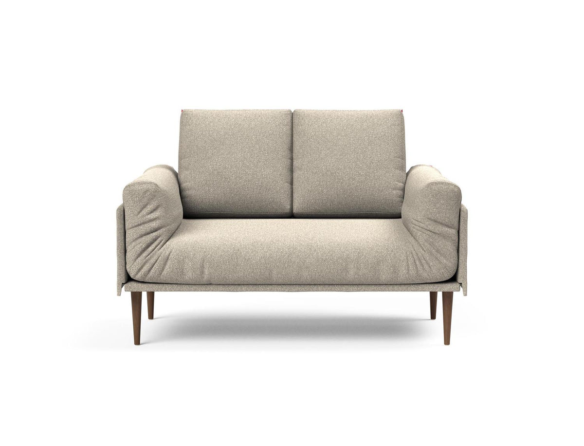 Rollo Styletto Klappsofa 80 mit Cover und Gestellbezug Spring in 539 Bouclé Beige präsentiert im Onlineshop von KAQTU Design AG. Bettsofa ist von Innovation Living