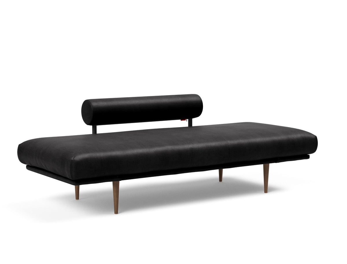 Rollo Styletto Klappsofa 80 mit Cover und Gestellbezug Spring in 550 Faunal Black präsentiert im Onlineshop von KAQTU Design AG. Bettsofa ist von Innovation Living