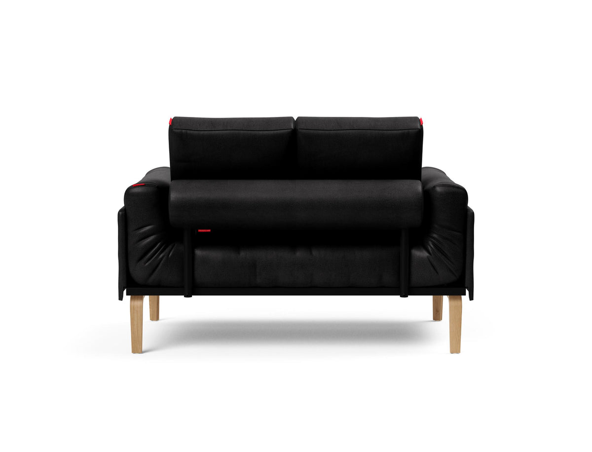 Rollo Bow Klappsofa 80 mit Cover und Gestellbezug Spring in 565 Twist Granite präsentiert im Onlineshop von KAQTU Design AG. Bettsofa ist von Innovation Living