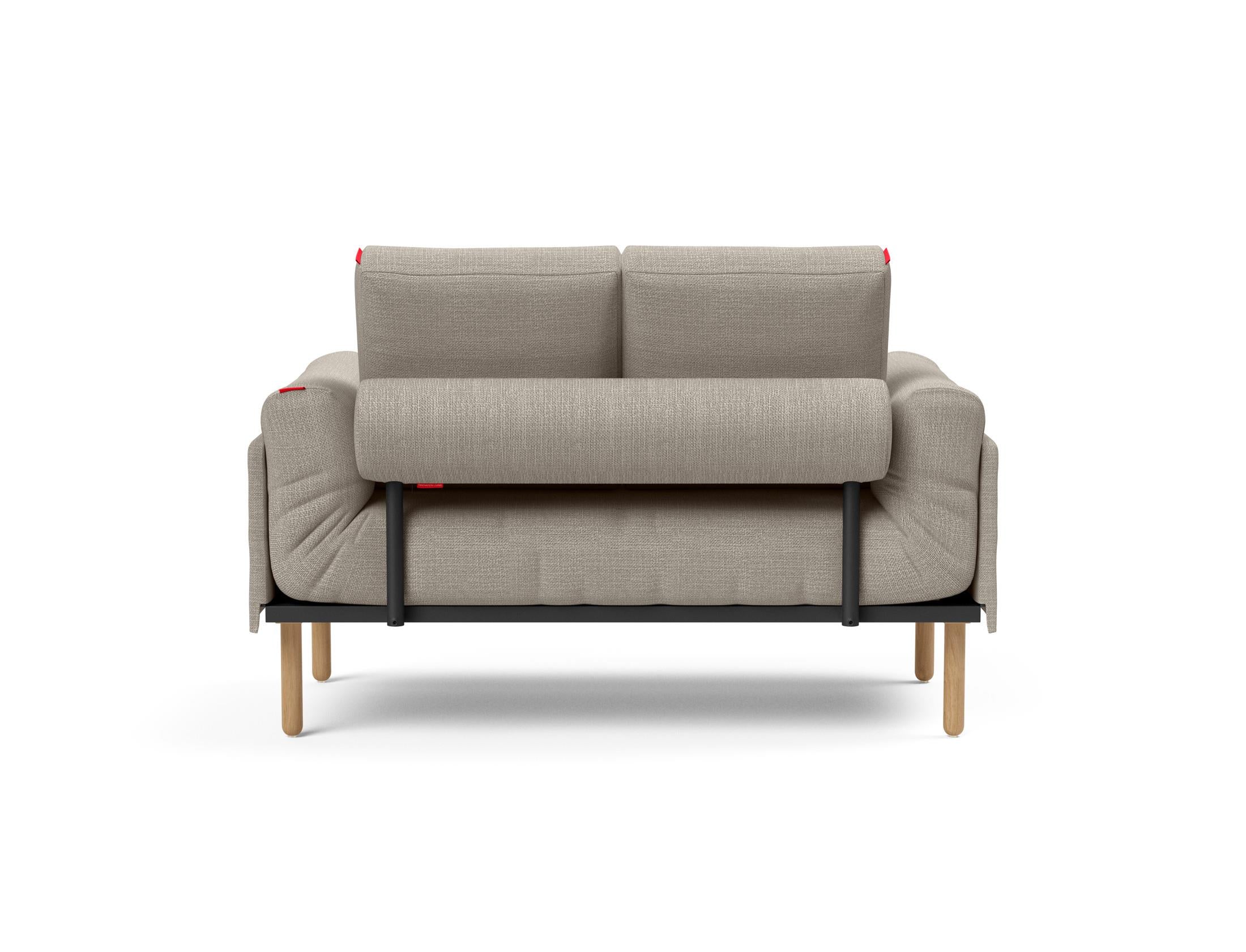 Erleben Sie das Rollo Stem Klappsofa 80 – ein multifunktionales Möbelstück, das Stil, Komfort und Anpassungsfähigkeit für Ihr Zuhause bietet.