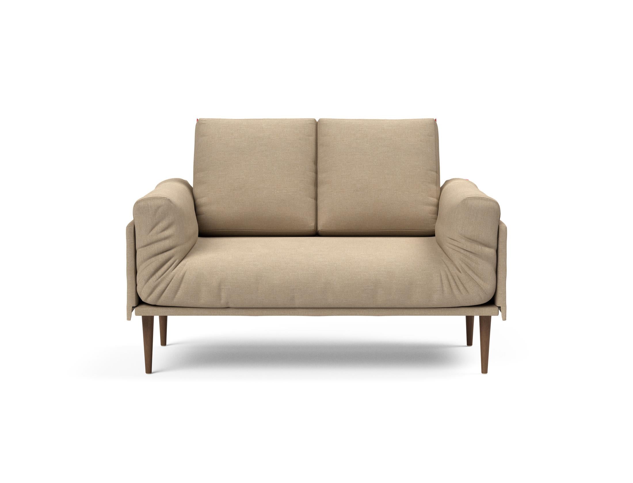 Entdecken Sie das Rollo Styletto Klappsofa 80 von Innovation Living – ein elegantes, flexibles Sofa, ideal für kompakte Wohnräume und vielseitige Anwendungen.